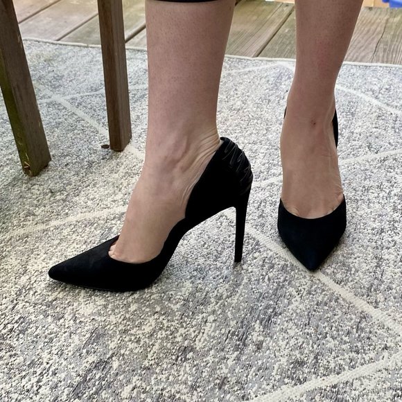 Steve Madden Black Stiletto Pump - Picture 7 of 7